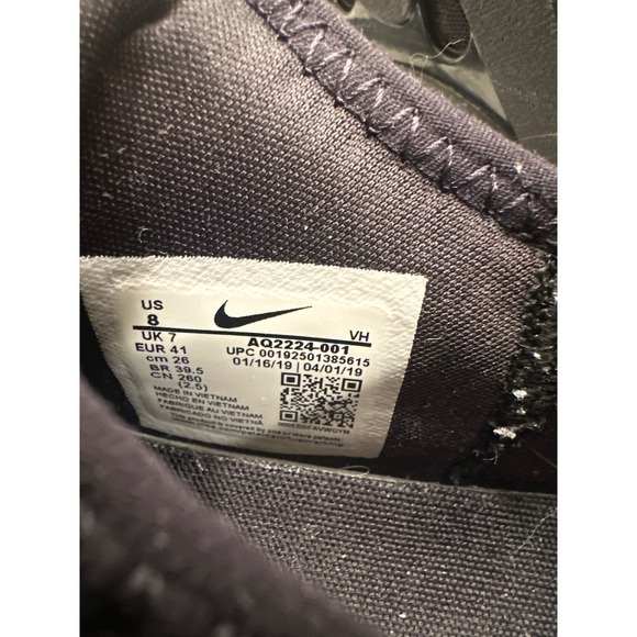 Nike AQ2224-001 Flex Experience RN 8 Running Shoes Mens Black Athletic - Picture 4 of 6